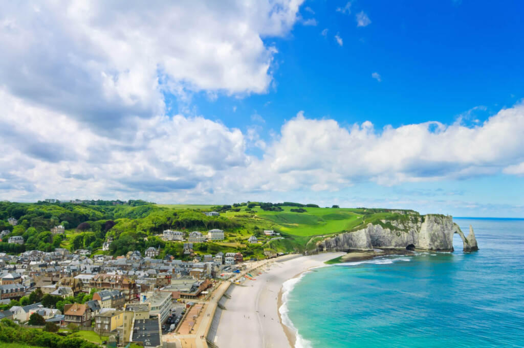 The beaches of Normandy are famous for their role in the landings of D-Day in 1944. Today they are much calmer and a stroll along the beach after lunch is a good way to stretch your legs during a long day of exploring the area.